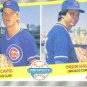 1989 Fleer 643 Mike Capel and/Drew Hall