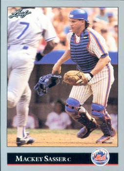 1992 Leaf 108 Mackey Sasser