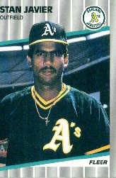 1989 Fleer 13 Stan Javier