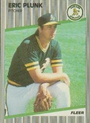 1989 Fleer 20 Eric Plunk