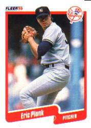 1990 Fleer 452 Eric Plunk