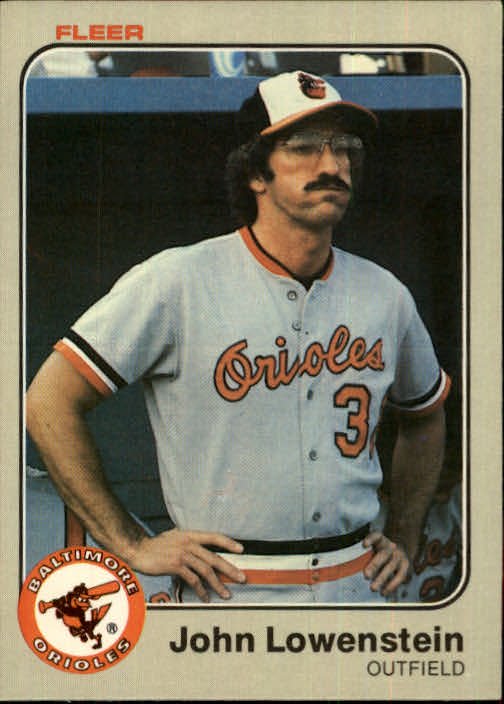 1983 Fleer #63 John Lowenstein