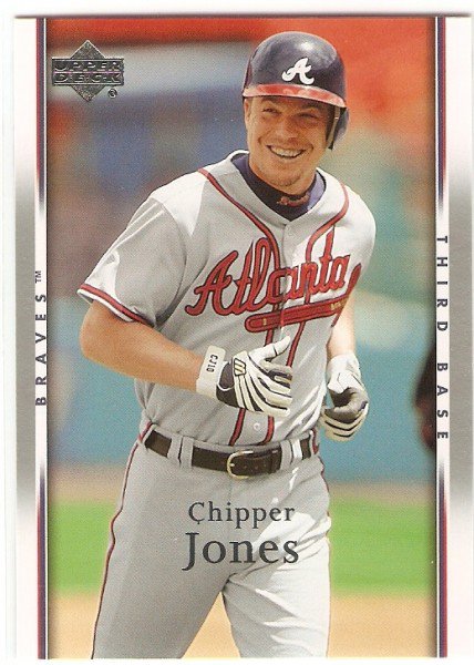 2007 Upper Deck 543 Chipper Jones