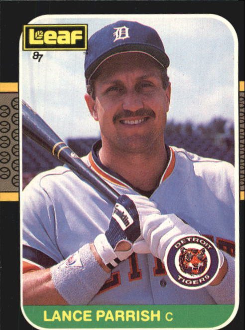 1987 Leaf #107 Lance Parrish