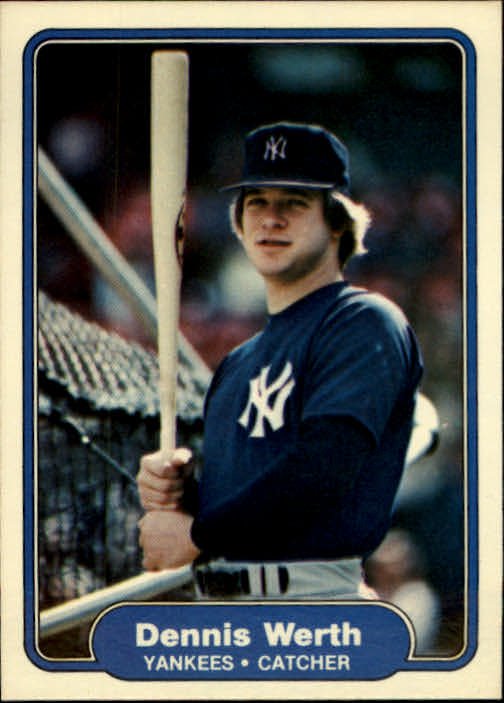 1982 Fleer 55 Dennis Werth
