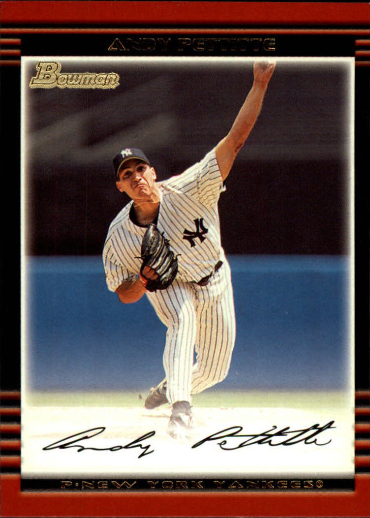 2002 Bowman 36 Andy Pettitte
