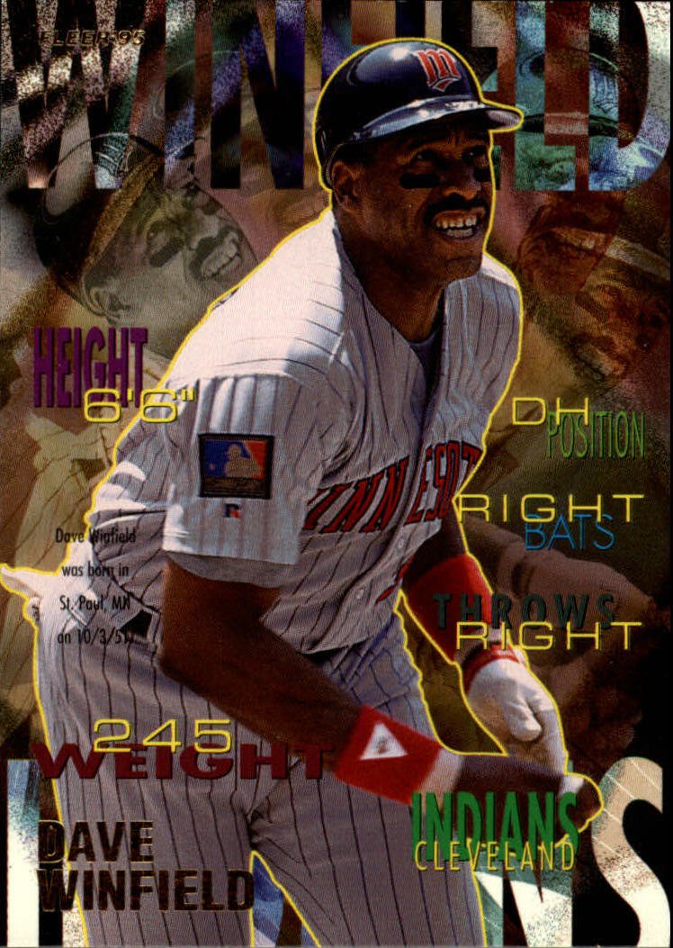 1995 Fleer 151 Dave Winfield