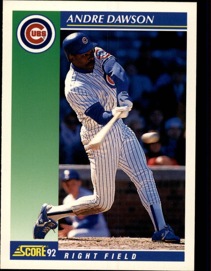 1992 Score #75 Andre Dawson