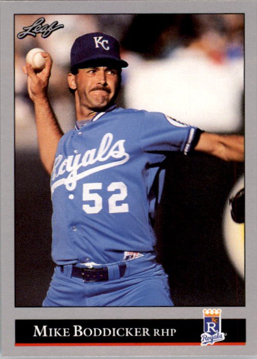 1992 Leaf 268 Mike Boddicker