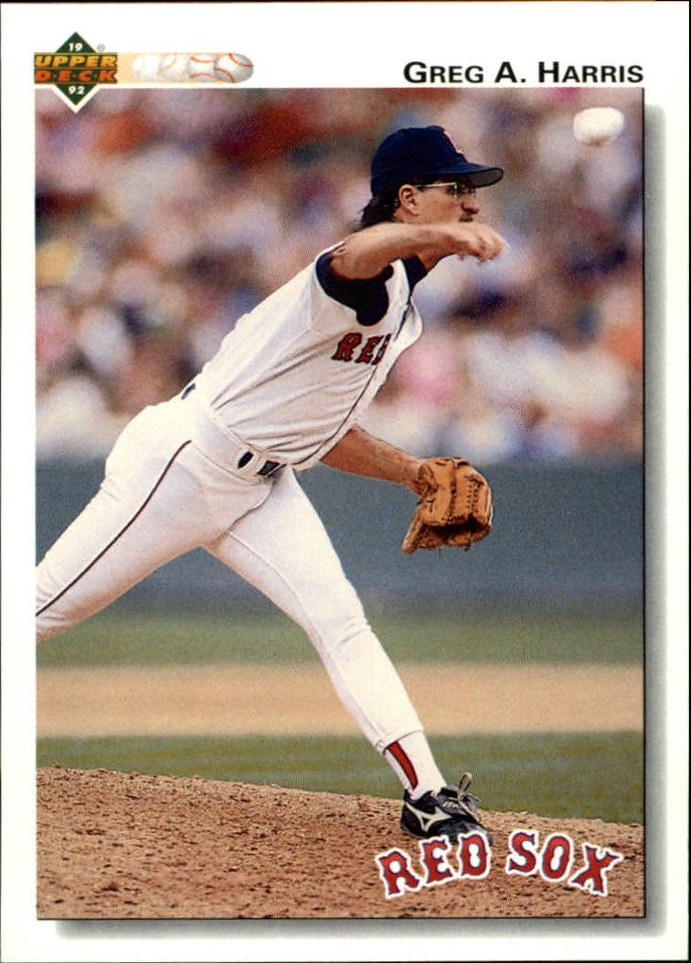 1992 Upper Deck 658 Greg A. Harris