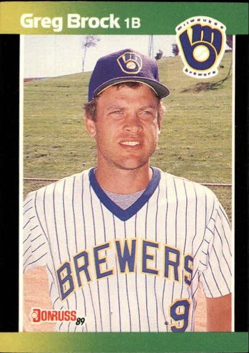 1989 Donruss Baseball's Best 239 Greg Brock