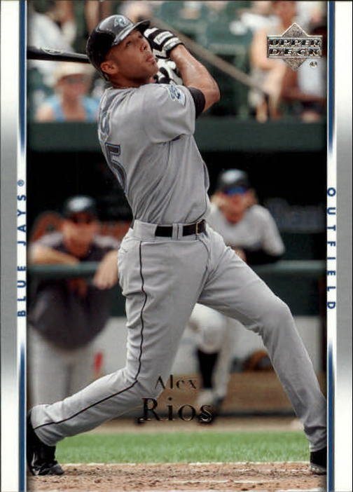2007 Upper Deck 1003 Alex Rios