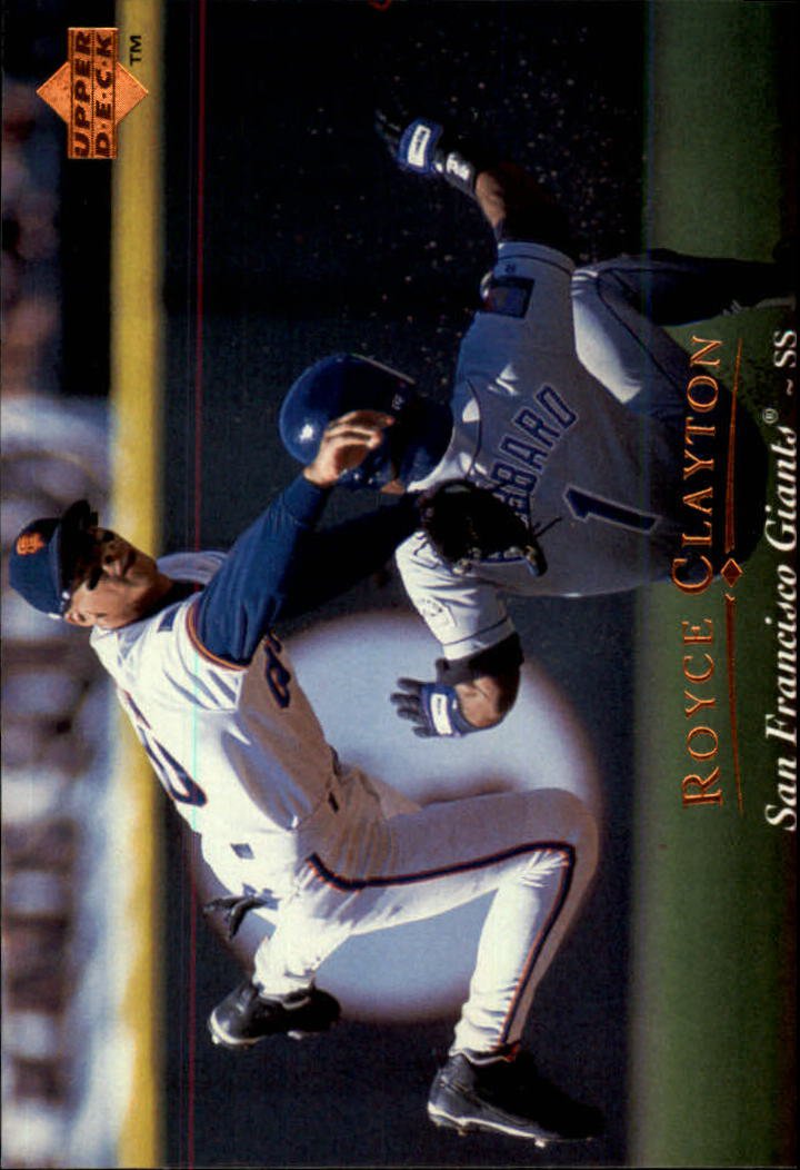 1995 Upper Deck 333 Royce Clayton