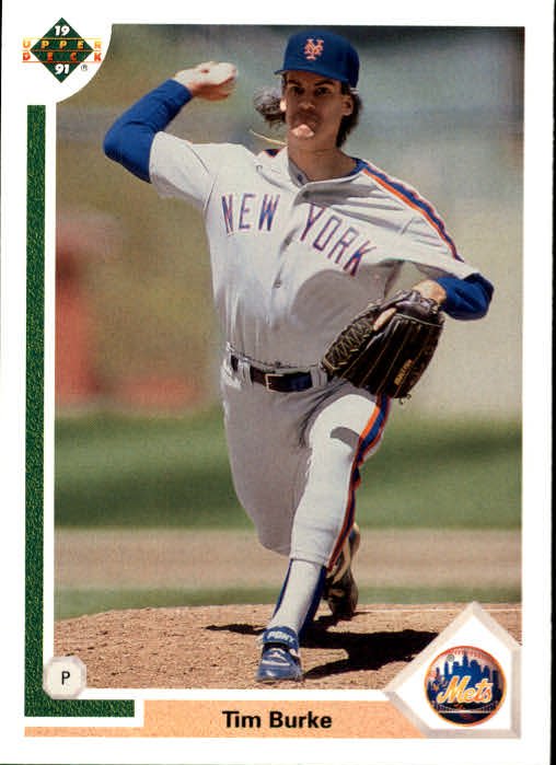 1991 Upper Deck Final Edition 70F Tim Burke