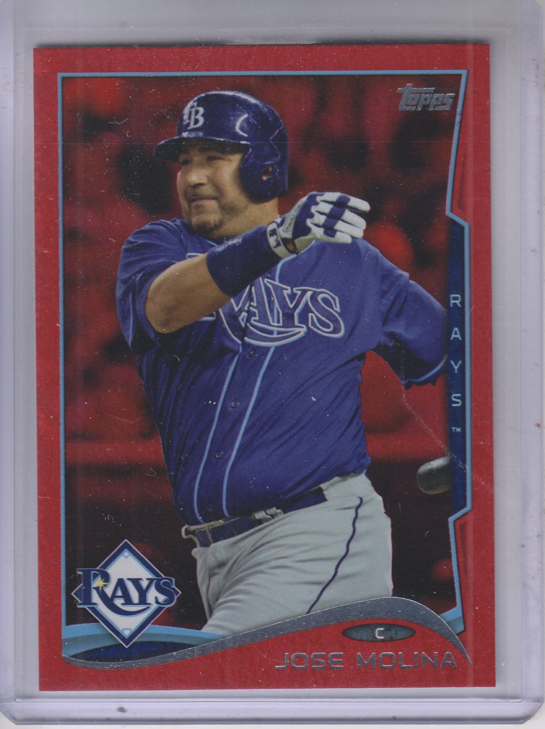 2014 Topps Update Target Red Border US6 Jose Molina