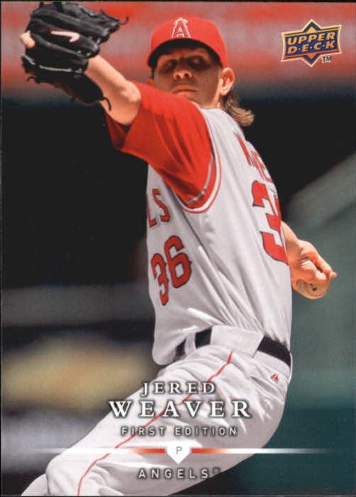 2008 Upper Deck First Edition 3 Jered Weaver