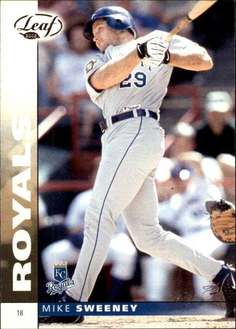 2002 Leaf 76 Mike Sweeney