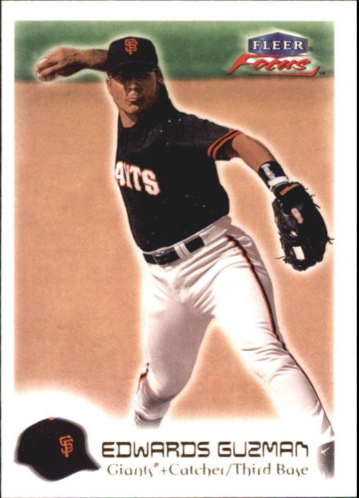 2000 Fleer Focus 156 Edwards Guzman
