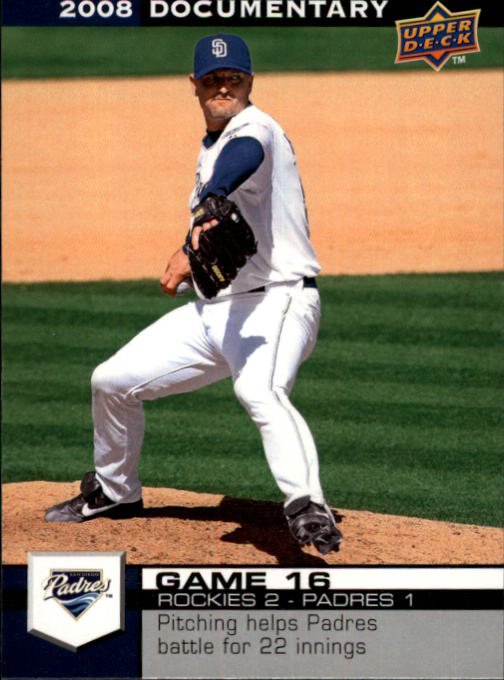 2008 Upper Deck Documentary 526 Trevor Hoffman
