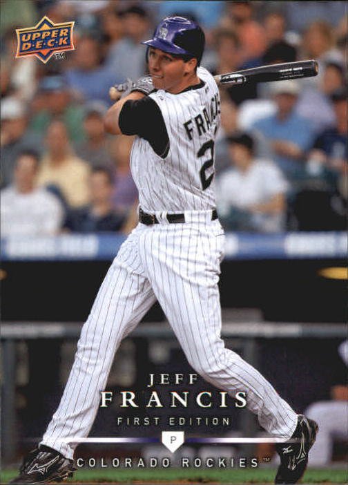 2008 Upper Deck First Edition 200 Jeff Francis