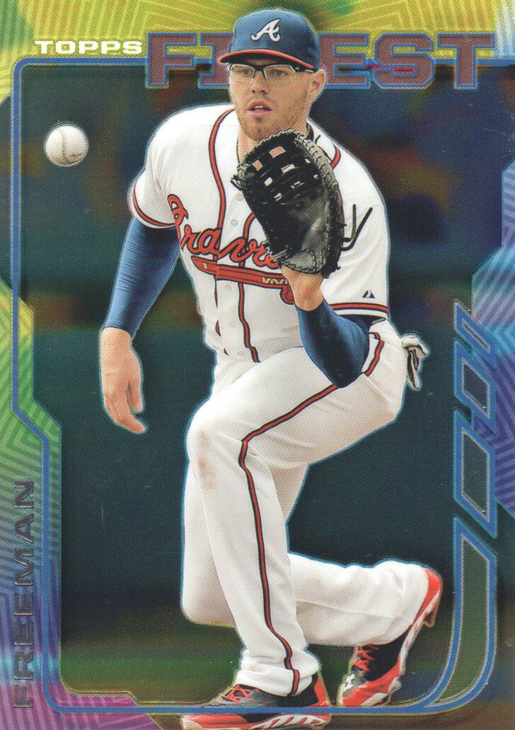 2014 Finest 45 Freddie Freeman