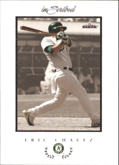 2004 Fleer InScribed 50 Eric Chavez