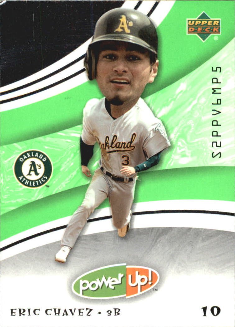 2004 Upper Deck Power Up 31 Eric Chavez
