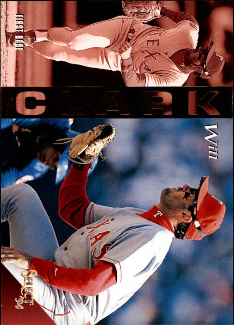 1994 Select 319 Will Clark