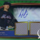 2011 Finest Rookie Dual Relic Autographs Green Refractors 79 Dillon Gee 2011 Finest Rookie Dual Relic Autographs Green Refractors 79 Dillon Gee