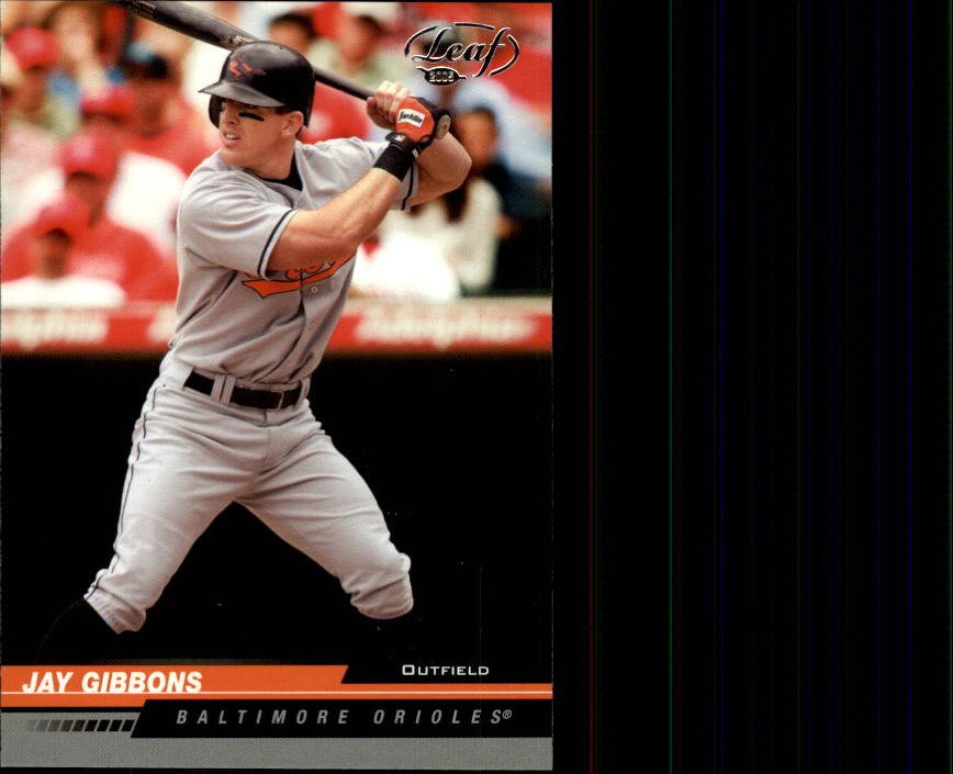 2005 Leaf 24 Jay Gibbons
