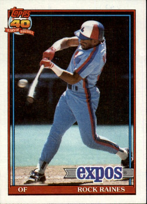 1991 Topps 360 Tim Raines