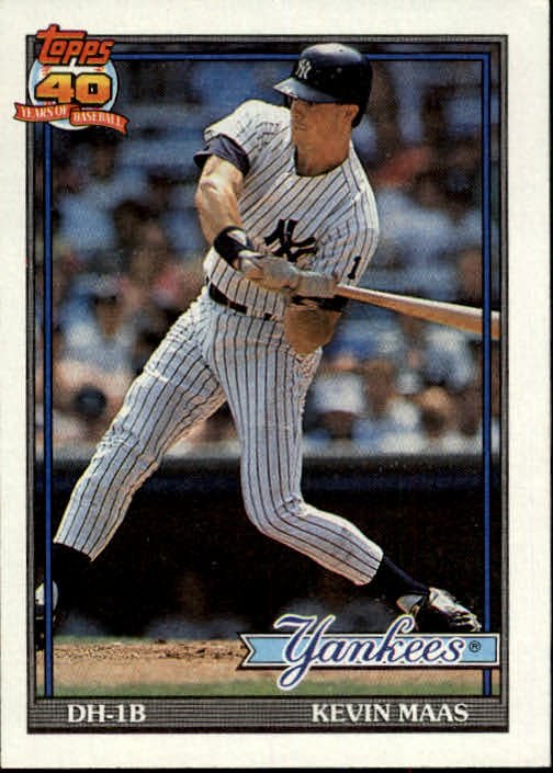 1991 Topps 435 Kevin Maas