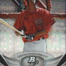 2011 Bowman Platinum Prospects X-Fractors BPP67 Keon Broxton 2011 Bowman Platinum Prospects X-Fractors BPP67 Keon Broxton