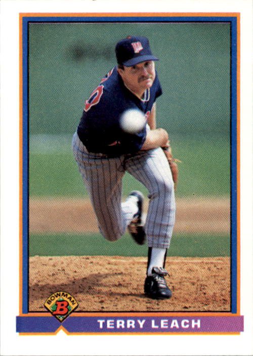 1991 Bowman 340 Terry Leach