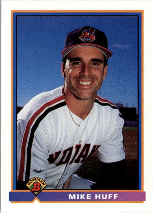 1991 Bowman 73 Mike Huff