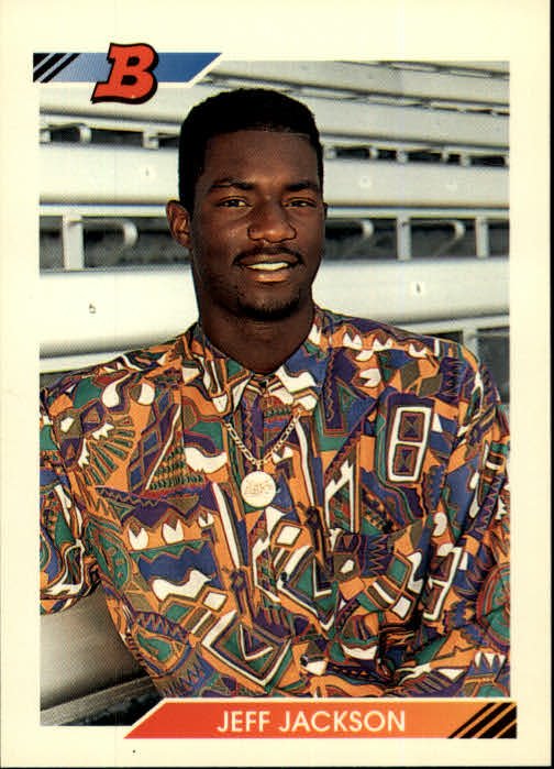 1992 Bowman 72 Jeff Jackson