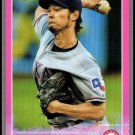 2015 Topps Chrome Pink Refractors 187 Yu Darvish