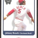 2001 Greats of the Game 107 Johnny Bench 2001 Greats of the Game 107 Johnny Bench