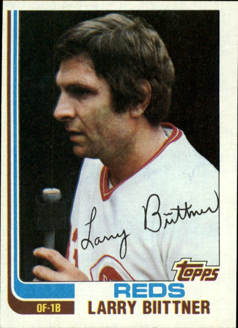 1982 Topps 159 Larry Biittner
