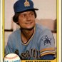 1981 Fleer 614 Tom Paciorek