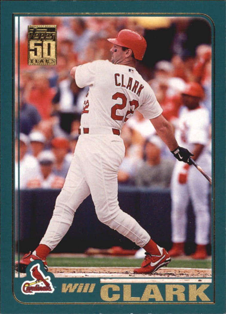 2001 Topps 104 Will Clark