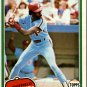 1981 Topps 160 Garry Maddox