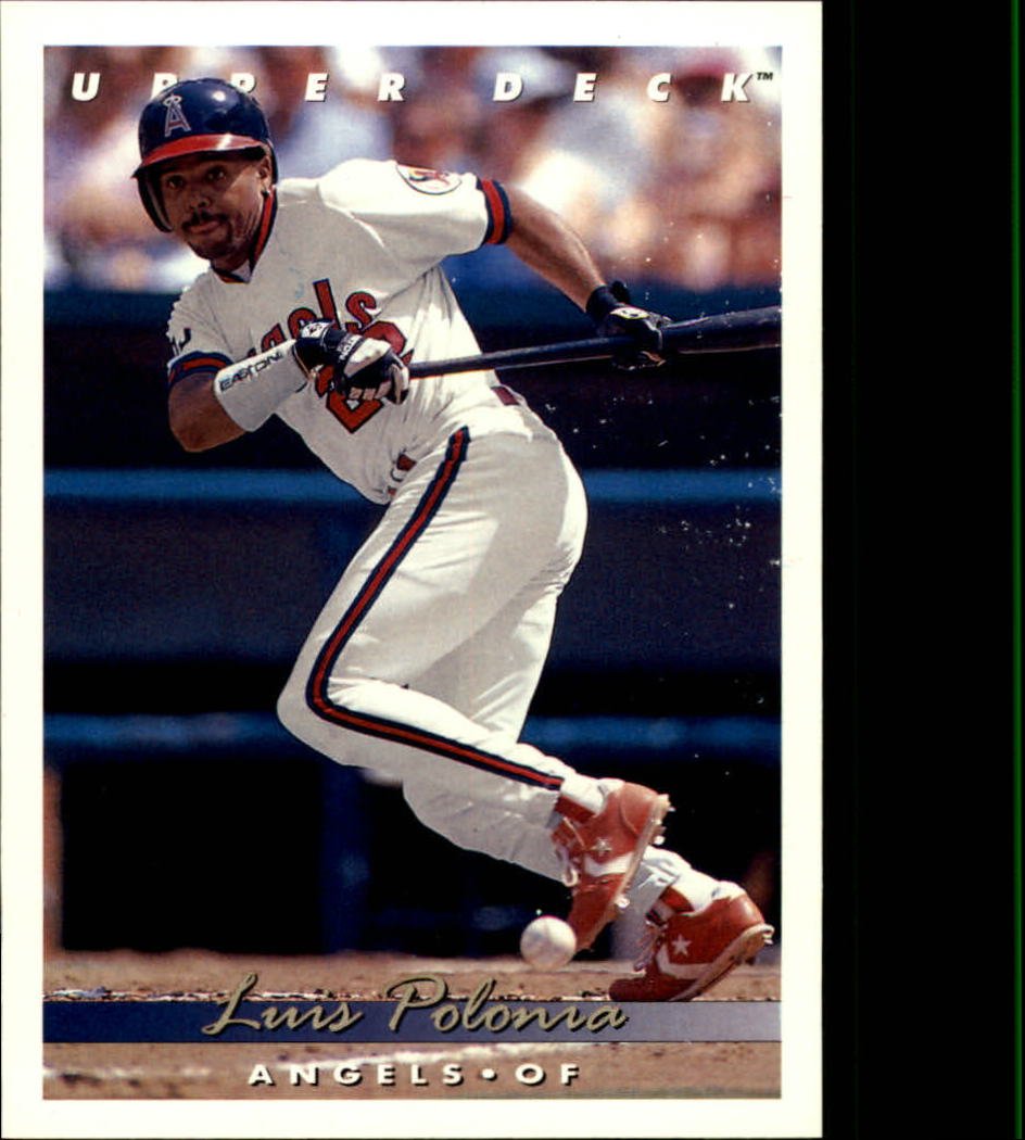 1993 Upper Deck 178 Luis Polonia