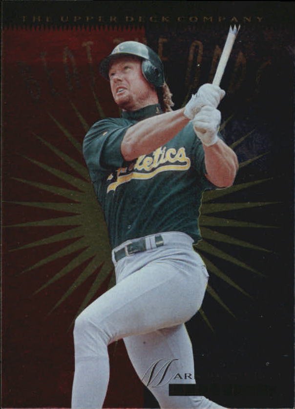 1996 Upper Deck 151 Mark McGwire BO