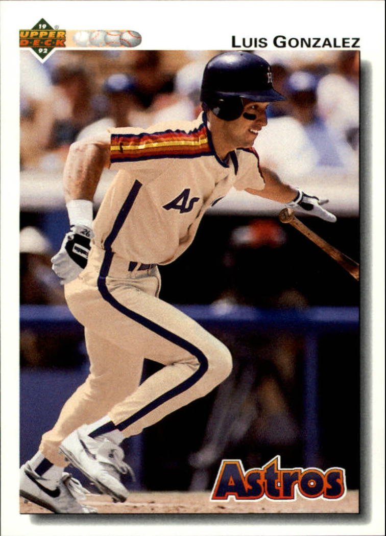 1992 Upper Deck 372 Luis Gonzalez
