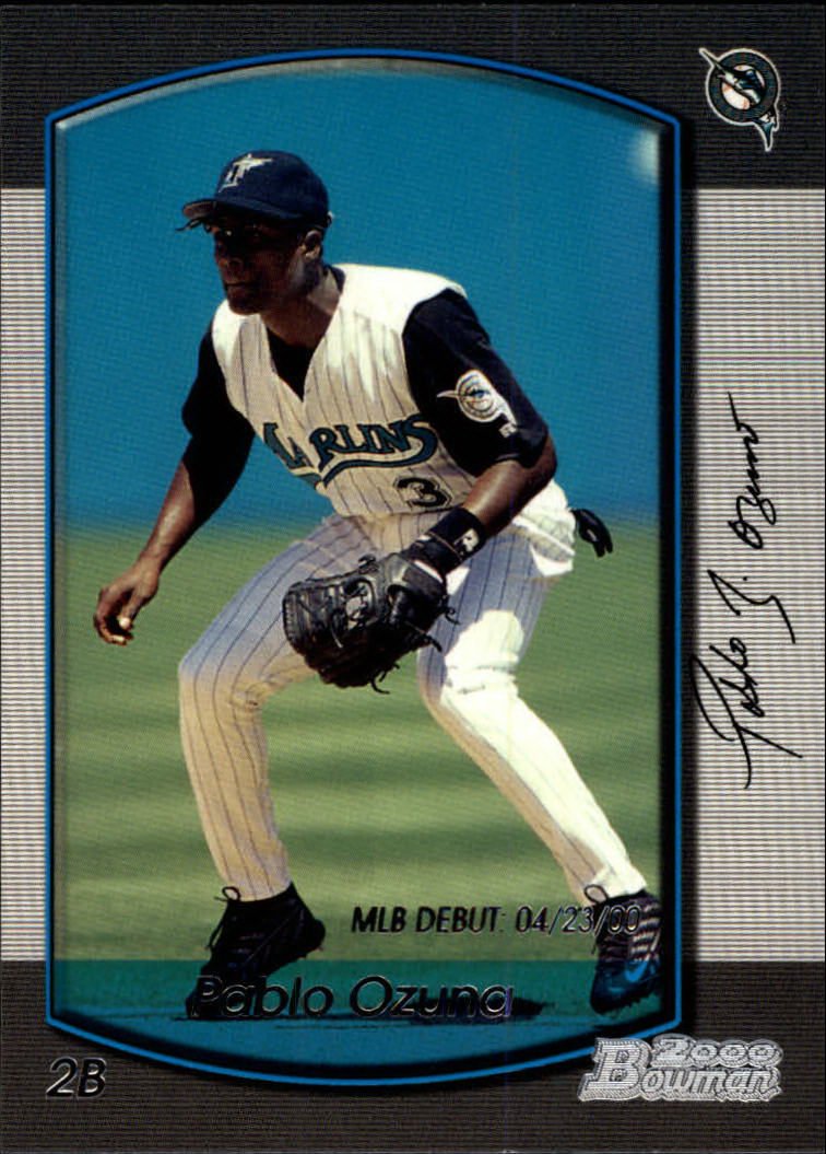 2000 Bowman Draft 10 Pablo Ozuna