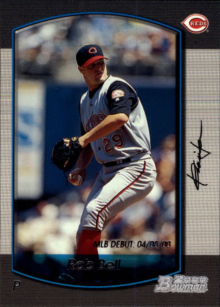 2000 Bowman Draft 7 Rob Bell