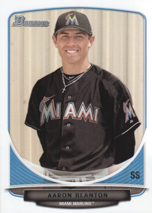 2013 Bowman Draft Draft Picks BDPP70 Aaron Blanton