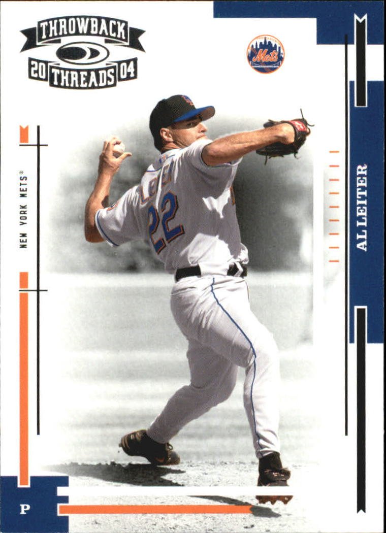 2004 Throwback Threads 123 Al Leiter