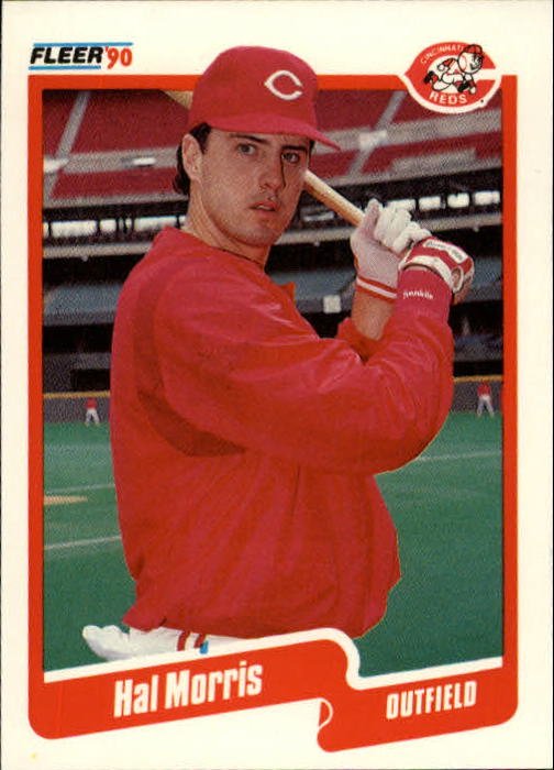 1990 Fleer Update #15 Hal Morris